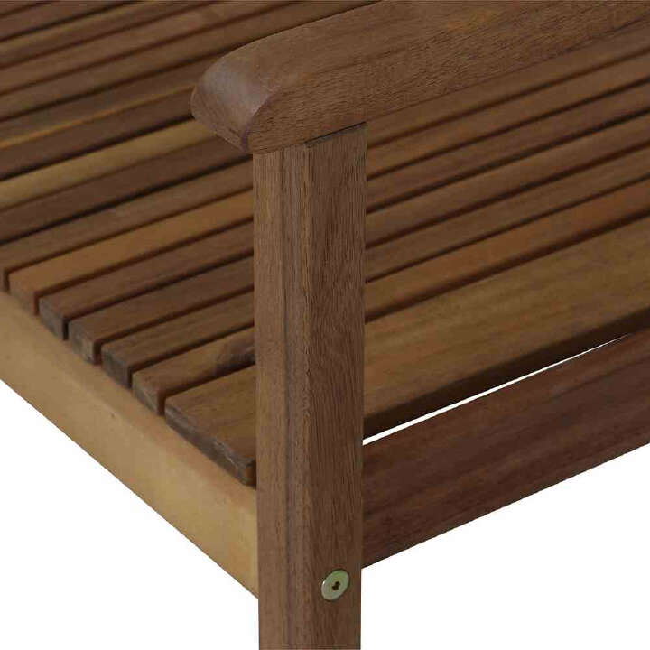 SIENA GARDEN 2er Bank Falun Akazie